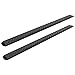 Raptor Series Running Boards Steps 6.5in Wide Sawtooth Grip Black Aluminum for Crew Cab 2019-2024 Silverado Sierra 1500 and 2020-2024 2500/3500 HD
