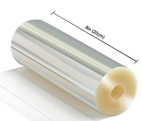 Image of CAKE DECOR 20 cm Collars Acetate Sheet Roll Clear Cake Pull Me Cake Strips Transparent Chocolate Mousse Collar Surrounding Edge Decorating (20cm x 10m Roll)