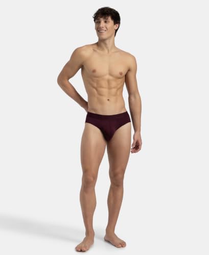 Image of Jockey IC24 Men Tencel Micro Modal Cotton Elastane Stretch Solid Brief with Natural StayFresh Properties