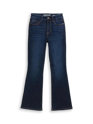 Tom Tailor Damen 1047842 Jeans, 10136 - Dark Blue Denim, 27W / 30L EU 5