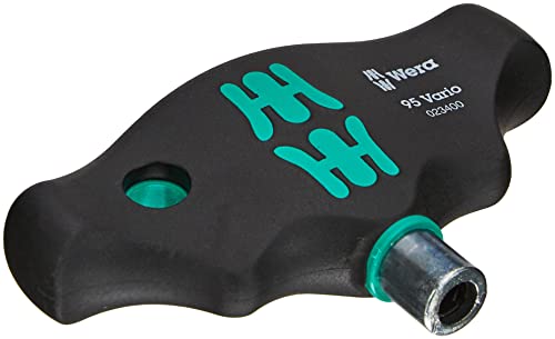 Wera '05023400001 95 Vario Quergriff-Handhalter für Vario-Klingen, 6.0 x 60 mm