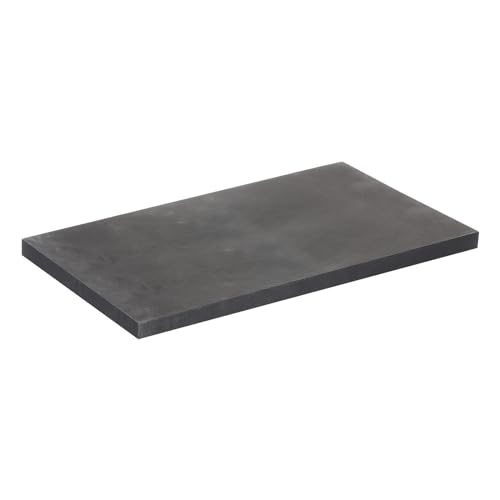 QUARKZMAN Graphitblock Barren Rechteck Graphitelektrodenplatte 300x150x10mm zum Schmelzen, Gießen, Elektrolyse, Galvanisieren