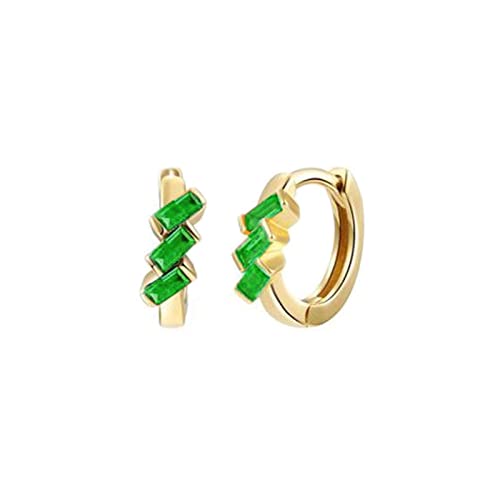 Boucles d'oreilles de Cartilage Argent 925 - Créoles Strass Luxe