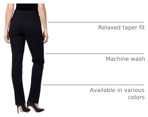 Image of Gloria Vanderbilt Womens Amanda Classic High Rise Tapered Jean Plus Size