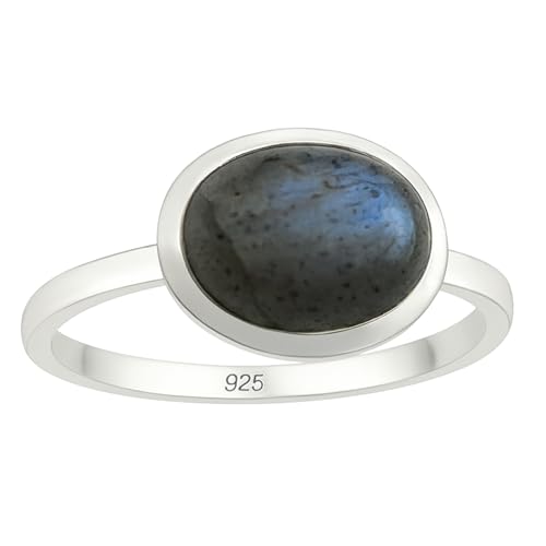 Bague labradorite argent sterling 925 femme bague pierre fine