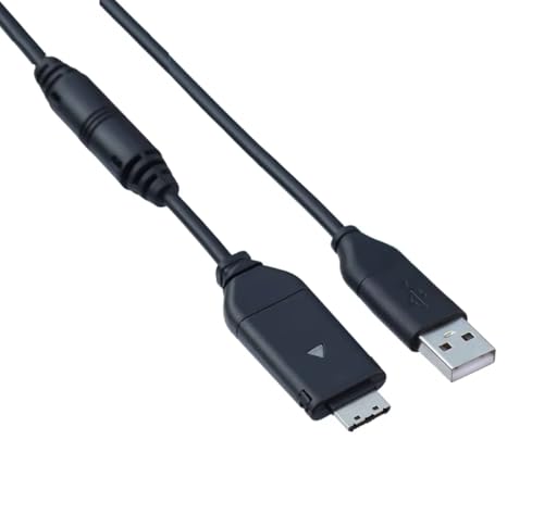 USB cable for Samsung AQ100, CL5, CL65, CL80, ES55, ES60, ES63, ES65, ES67, ES70, ES71, ES73, ES74, ES75, ES78, ES80, ES81, EX1 Camera - Length: 3.3ft / 1M