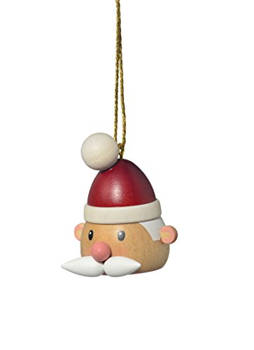 Père Noël de décoration d'arbre de 5 cm pour sapin traditionnel