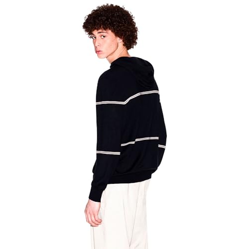 Armani Exchange Men's Ls Stripe Pullover Hoody2