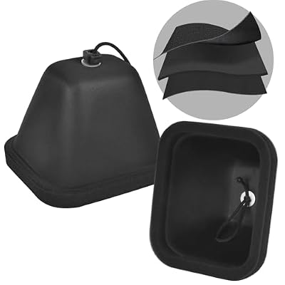 Outdoor Faucet Covers for Winter, Hard Spigot Cover Insulated for Freeze Protection Outside Water Protector Hose Bib Closure Reusable- Black(1Pack)