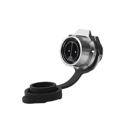 Prise extérieure M16 étanche IP67 connecteur 2 broches mâle robuste