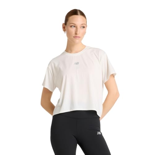 new balance(ニューバランス) レディース Drapey リラックスドショートスリーブTシャツ 半袖Tシャツ ランニング トレーニング(WT51133)