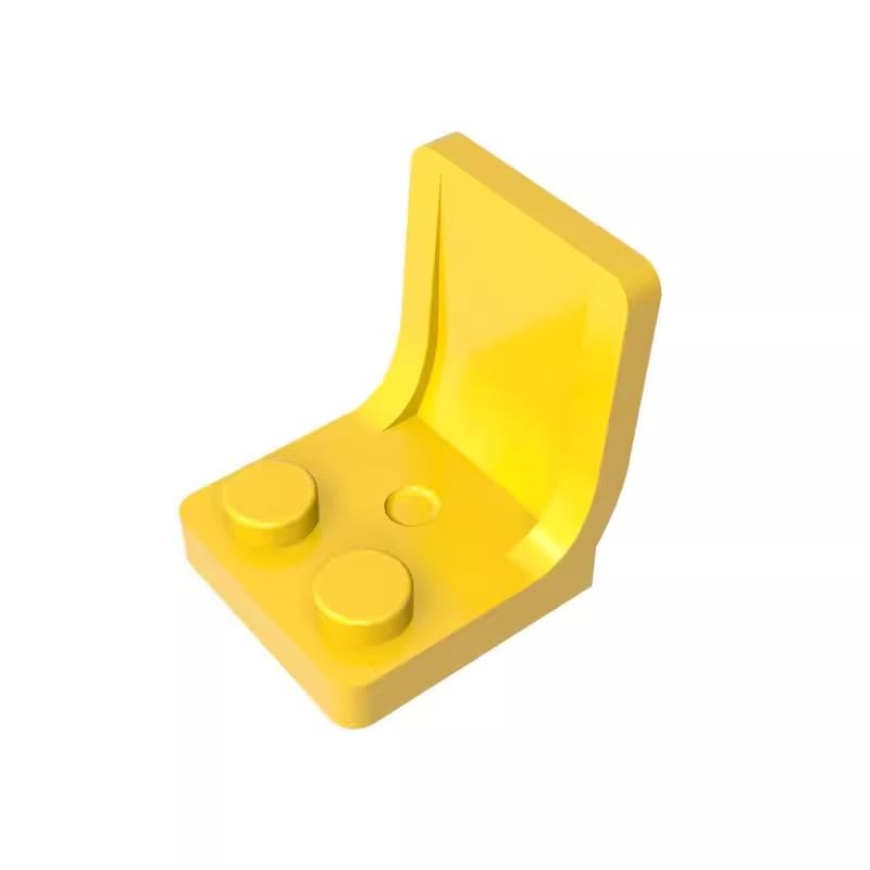 4079 Seat/Chair 2X2 50 Pieces High-Precision MOC Building Bricks Replacement Parts Compatible with Lego bricks GDS-1308 Yellow — image 1