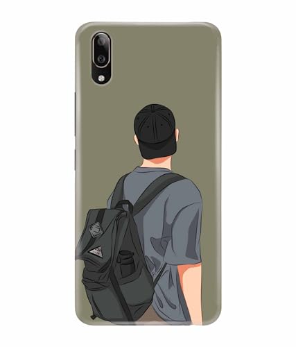 Image of School Boy College Boy Printed Hard Back Case Cover & Compatible for Vivo V11 Pro (Multicolor) - D1813