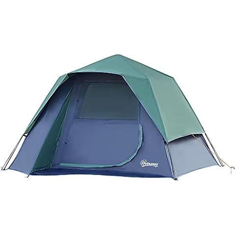 Outsunny Tienda de Campaña para 2-3 Personas con Gancho para Luz de Camping Cover