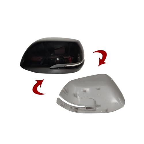 Coque boîtier rétroviseur CR-V marron non peint pour réparation auto L - 4