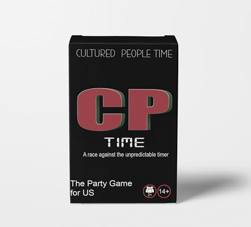 CP TIME Game: A Party Game for US - for The Culture. Beat The *New* More Unpredictable Timer...