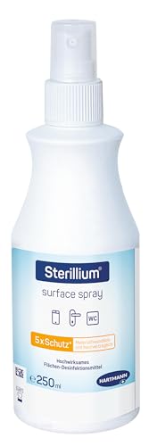 Sterillium surface spray; materialschonendes Schnell-Desinfektionsmittel für empfindliche Oberflächen; 250 ml