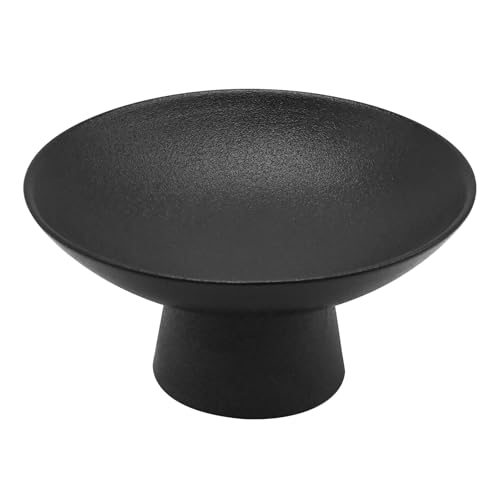 Hoypeyfiy Keramikschale Mit Fuß Runde Schale, Eleganter Obstteller,...