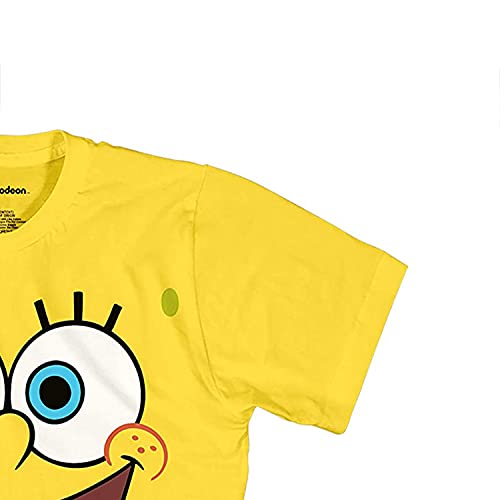 Mens Spongebob Squarepants Classic Shirt - Spongebob, Patrick, Squidward & Mr Krab Big Face T-Shirt