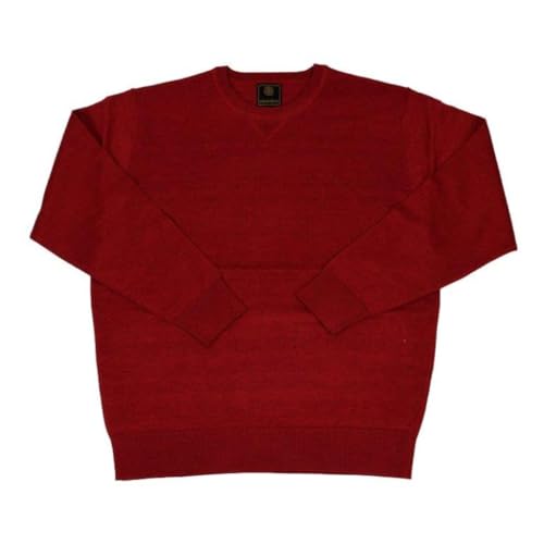 Men's Solid Color Crew Neck Sweater