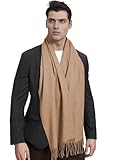 GROßE SCHALS: 200x70cm, Gewicht: 220g. Unser Herrenschal kann 2-3 Mal um den Hals gewickelt werden oder die gesamte Schulter und den Rücken bedecken oder als eine kleine Decke den Körper bedecken.