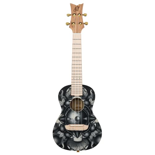 Ortega Guitars Ukulélé Concert Design – Série Art – Epicéa/Catalpa – Birds (RUAR-BI) - Les Beatles, Paul McCartney, John Lennon, RIngo Starr, George Harrison Ortega Guitars Ukulélé Concert Design - Série Art - Epicéa/Catalpa - Birds (RUAR-BI) – Image 6
