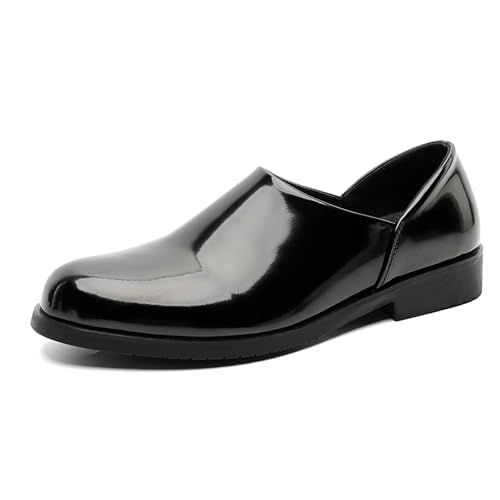 Men's Suede Slip-on Loafers Fashion Casual Lightweight Driving Shoes Classic Formal Tuxedo Business Dress Shoes