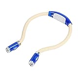Bras flexible - Cette lampe de lecture LED confortable est fabriquée en fil d'acier allié recouvert de caoutchouc mousse. Le bras flexible peut être plié et replié dans n'importe quelle forme dont vous avez besoin.