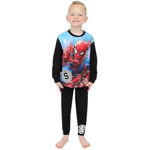 Spiderman Long Pyjama Set for Boys Cover
