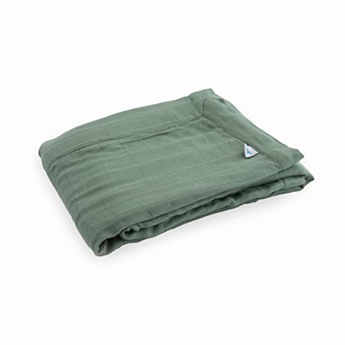 Little Unicorn Sage Deluxe Muslin Quilt | 100% Rayon Muslin From Bamboo | Super Soft Blanket | Babies And Toddlers | 30" X 40" | Machine Washable #TOP1
