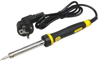 Profesyonel 60W Elektrikli Kalem Havya, Hızlı Isınan Lehimleme Kalemi, Elektronik Devre Onarım ve Tamir Havya Aleti, Dayanıklı Metal, Hobi, Dıy Projeleri Elektrik Tamir İşleri