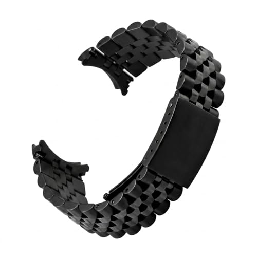 Image of WAMD Solid Stainless Steel Curved Jubilee-Style Watch Straps