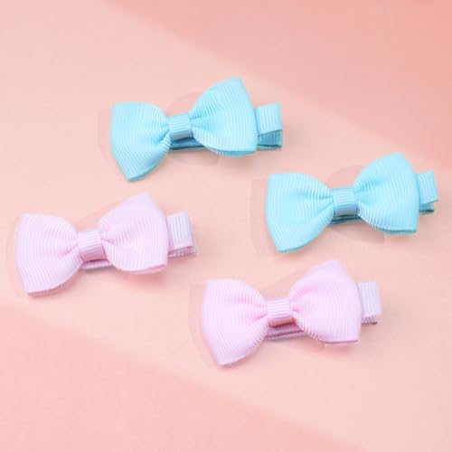 image for CÉLLOT Baby Hair Clips CELLOT 50PCS Baby Girls Fully Lined Bows Pins 