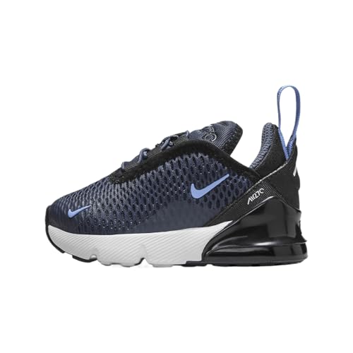 Nike Air Max 270 Baby/Toddler Shoes (DD1646-408, Thunder Blue/Black/White/Royal Pulse) Size 6