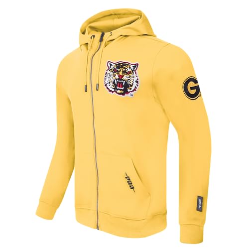 Image of Pro Standard Mens College Classic Chenille Cotton Double Knit Full Zip Hoodie