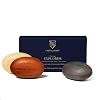 Caswell Massey Castile Bar Soap Mens Body Wash Hand Soap and Face Wash Moisturizing Natural Body Soap for Bath or Shower Woodgrain Sandalwood Centuries Sandalwood 2751 3 58 oz Gift Set