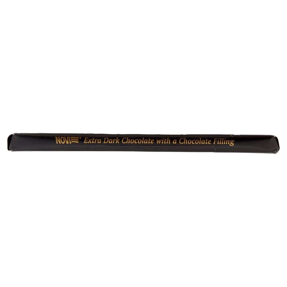 22 x Novi Fondentenero Ripieno, chocolate extremadamente amargo relleno con crema oscura, 72% cacao, 105 g + lata italiana gourmet Polpa di Pomodoro de 400 g