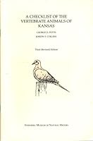 A Checklist of the Vertebrate Animals of Kansas B0017QPD8A Book Cover