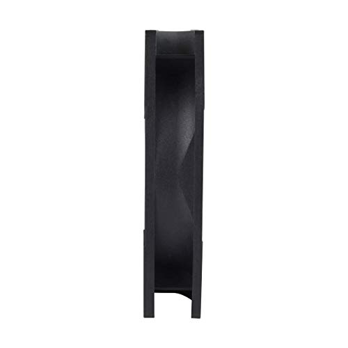 ARCTIC F12 PWM - 120 mm PWM Ventola, CPU Silenzioso, Controllo Tecnologia PWM, Configurazione Push e Pull, Ventilazione 230-1350 RPM, 0,3 Sone - Nero/Bianco