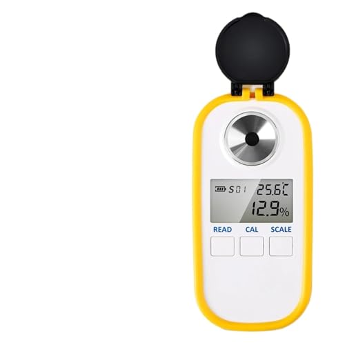 デジタル糖度計 ブリックス計 糖度測定器 フルーツジュース 飲料 ワイン ビール 0-94%/0-90%/0-50% 範囲(DR301 Honey 90 Brix)
