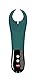 FUN FACTORY Penis-Vibrator MANTA (Türkis) – Leises & flexibles Männer-Sexspielzeug, Masturbator, Sextoy für Paare - 100% medizinisches Silikon mit LOOP Griff, 18 cm (Länge), 3 cm (Ø)