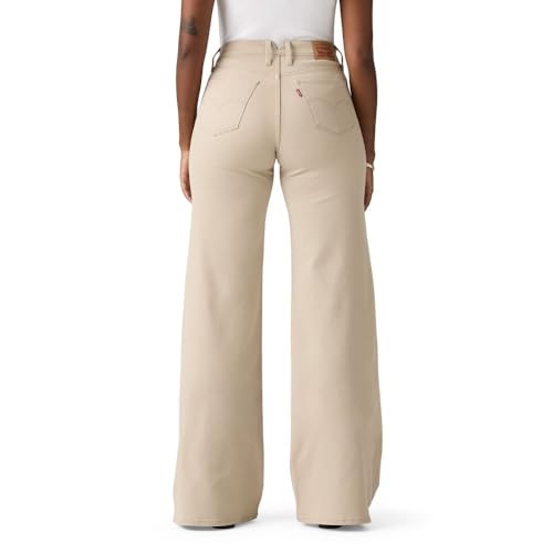 Levi's Women's 318 Shaping Wide-Leg Jeans (Also Available in Plus), (New) White Pepper (Twill), 293