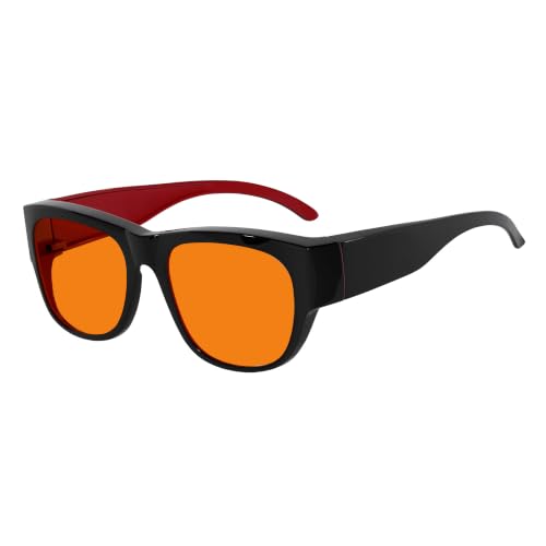Image of Eyekepper Mens Fit Over Blue Light Blocking Glasses Computer Gaming Eyeglasses for Women