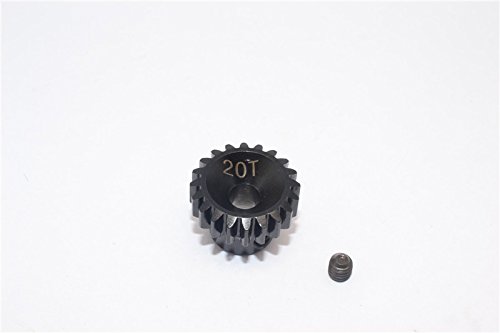 Colore : Black GPM Axial Yeti, Yeti Score & Yeti XL Aggiornamento Parti Steel #45 Pinion Gear 32 Pitch 20T - 1Pc Set Black