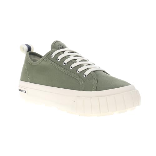 SEAVEES Womens Melrose Lug Platform Sneakers Shoes Casual - Green - Size 7 M2