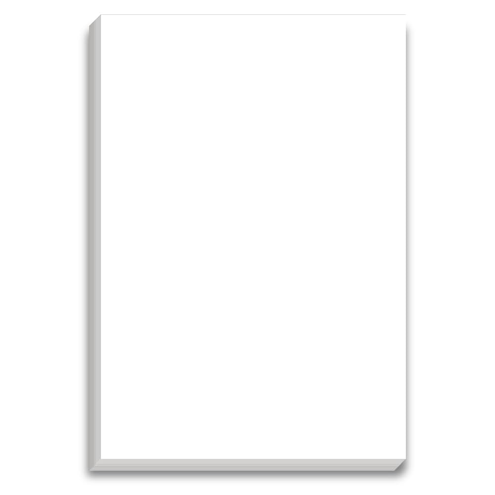 Premium Printer Paper, A4 (8.3"x 11.7") Blank Copy Paper, Unpunched, Blank Papers, 28lb Bond/100gsm, 50 Sheets/100 Pages 1-Pack