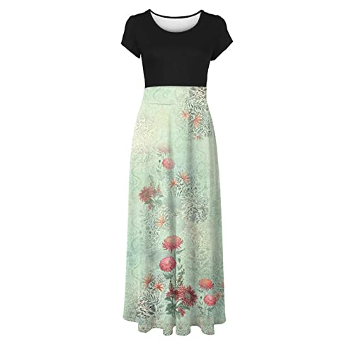Ceboyel-Women-Flowy-Long-Maxi-Dress-Short-Sleeve-Floral-Summer-Dresses-Pleated-Hide-Belly-Dress-Teacher-Clothes-2023
