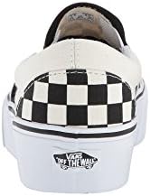 Vans Men's Classic Slip On Platform, Black/White Checker, Size 7.5 | Image 4