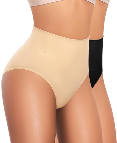 Image of Werena Women Tummy Control Shapewear Panties Shaping Underwear High Waist Body Shaper