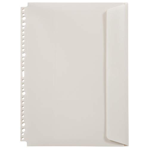 ナカバヤシ くらしのファイル A4 ドキュメントポケット CLAF-RA41GY グレー